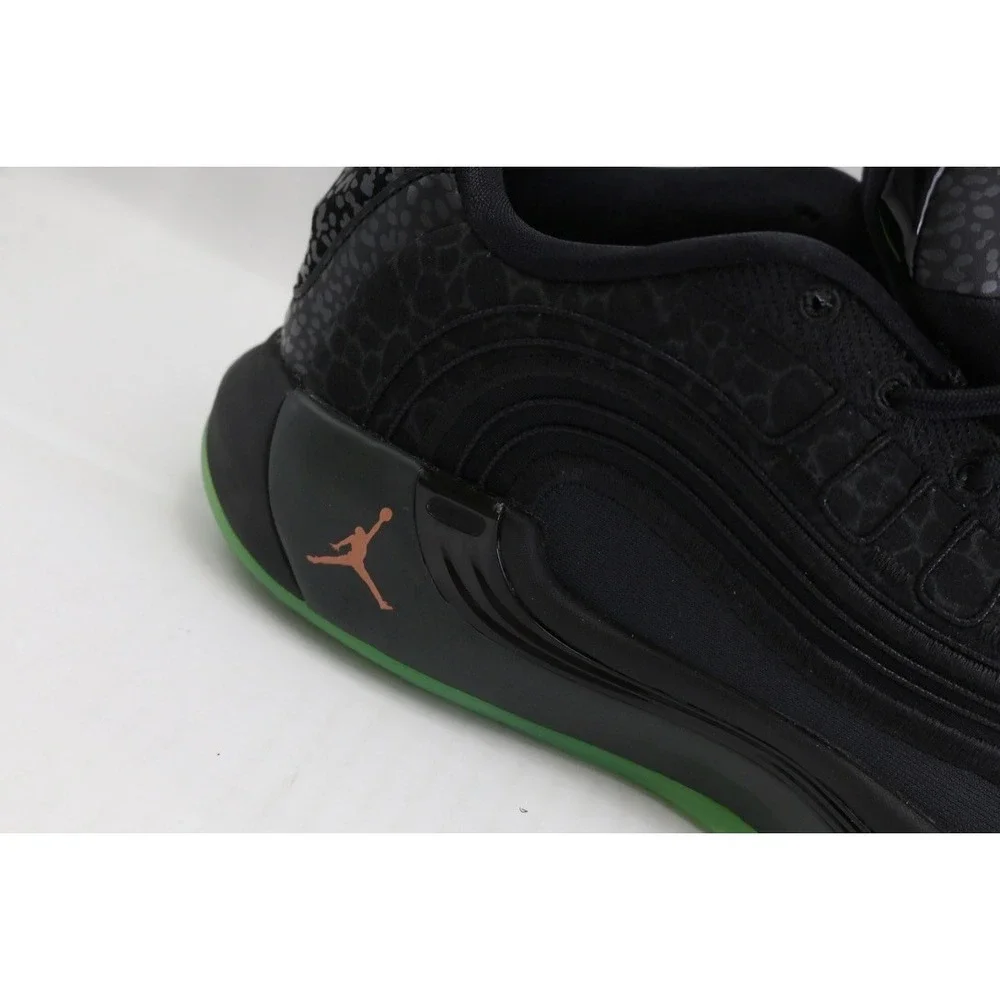 Nike Jordan Luka 4 Safari 3.0 Black Orange Men's 9.5 Basketball Shoes IO0204-001